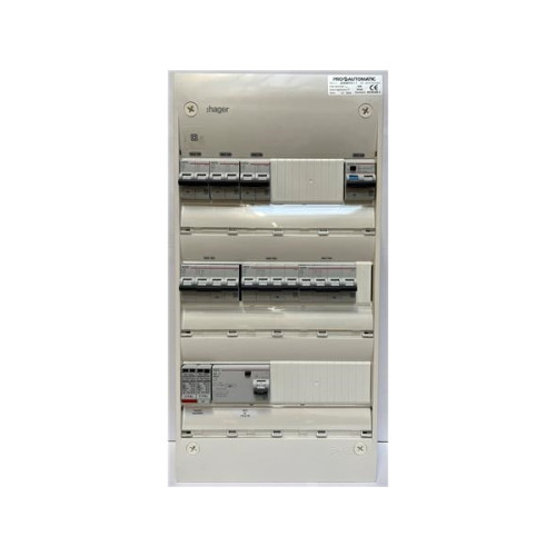 Solar Plus Färdigmonterad gruppcentral Gamma 3R vit