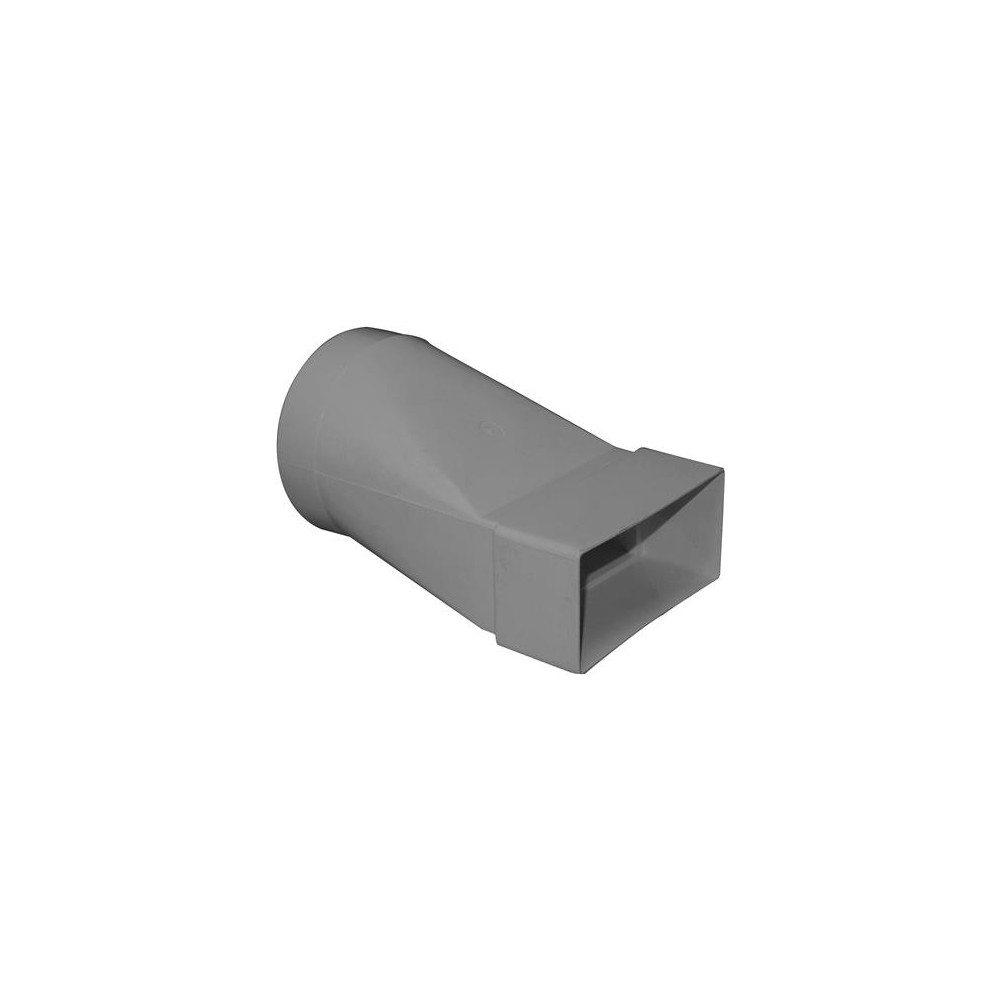 Produktbild för Fresh plastsystem rekt. övergång/adapter från 204x60 mm till...
