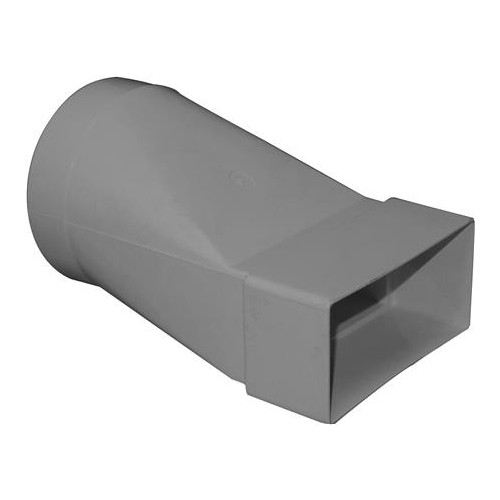FRESH Fresh plastsystem rekt. övergång/adapter från 204x60 mm till...