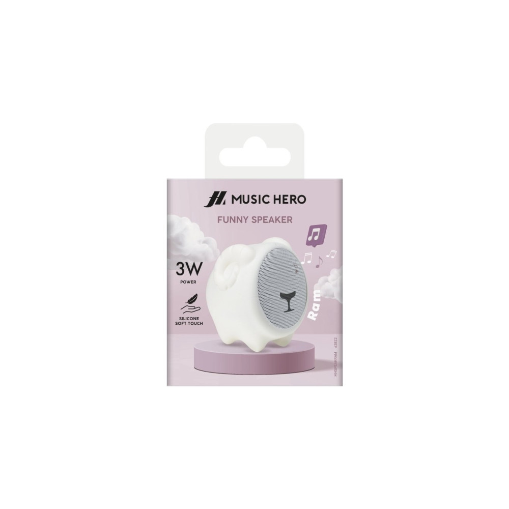 Produktbild för SBS MHSPEAKRAM, 3 W, Trådlös, 10 m, USB Type-C, Bärbar monoh...
