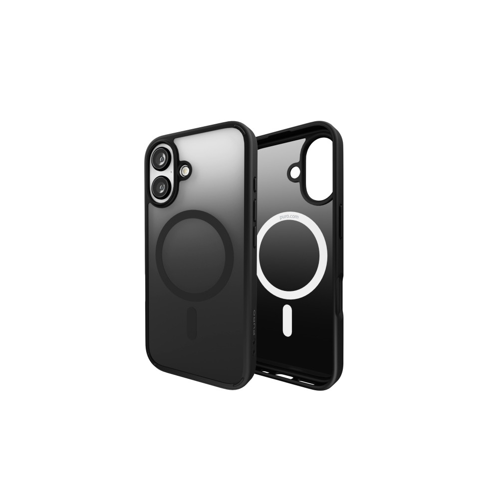 Produktbild för PURO PUIPC1661GRADBLK, Mobilskal, Apple, iPhone 16, 15,5 cm...