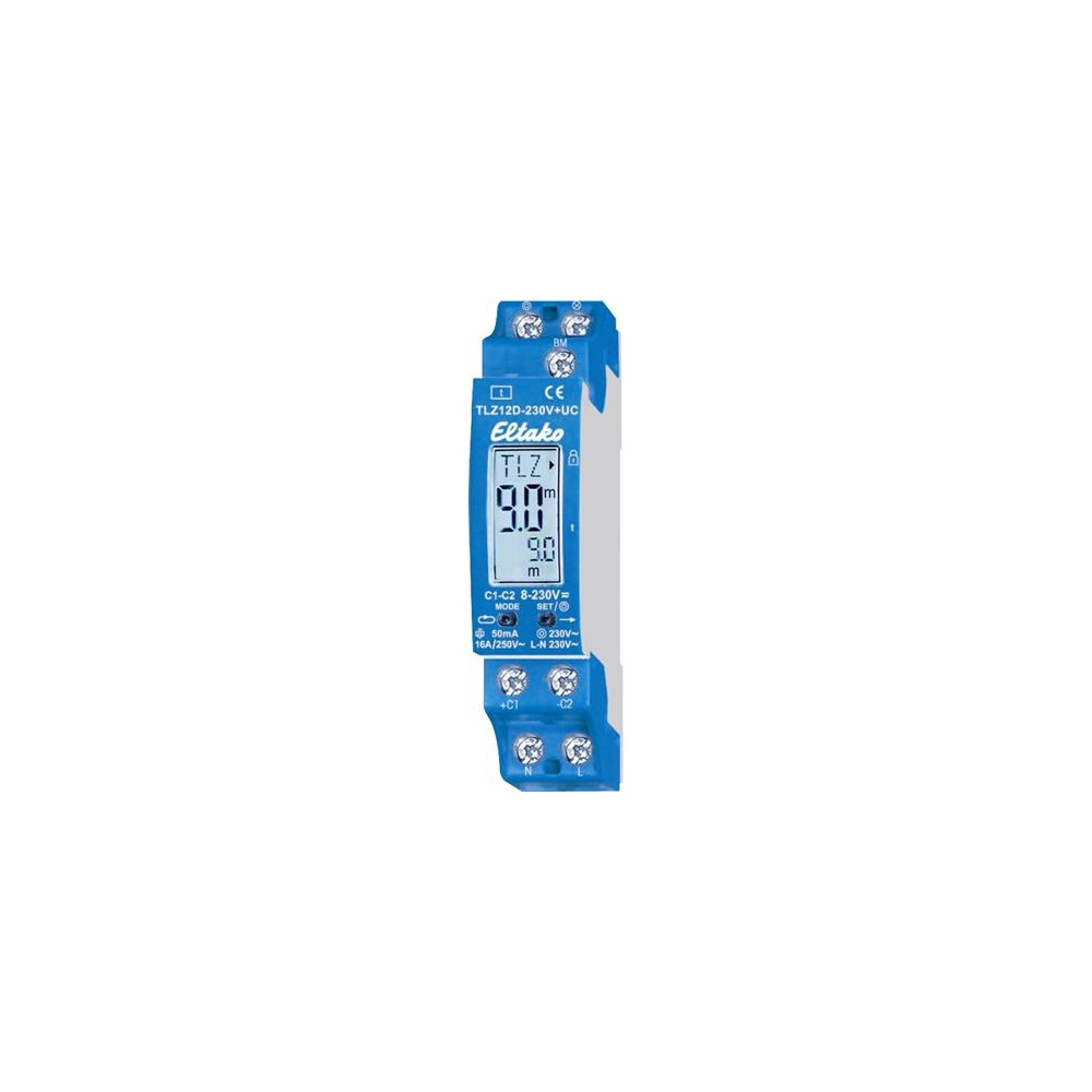 Produktbild för ELTAKO Automatisk trappkontroller med multifunktion med LCD,...