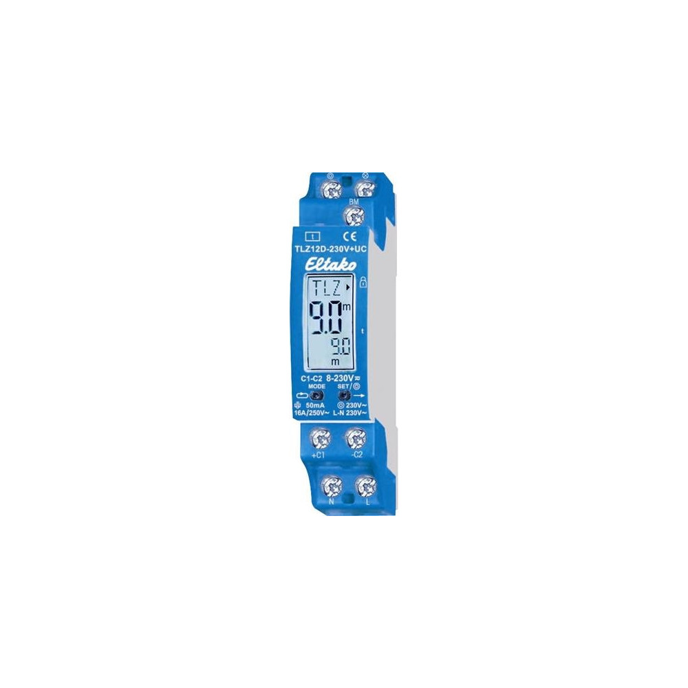 Produktbild för ELTAKO Automatisk trappkontroller med multifunktion med LCD,...