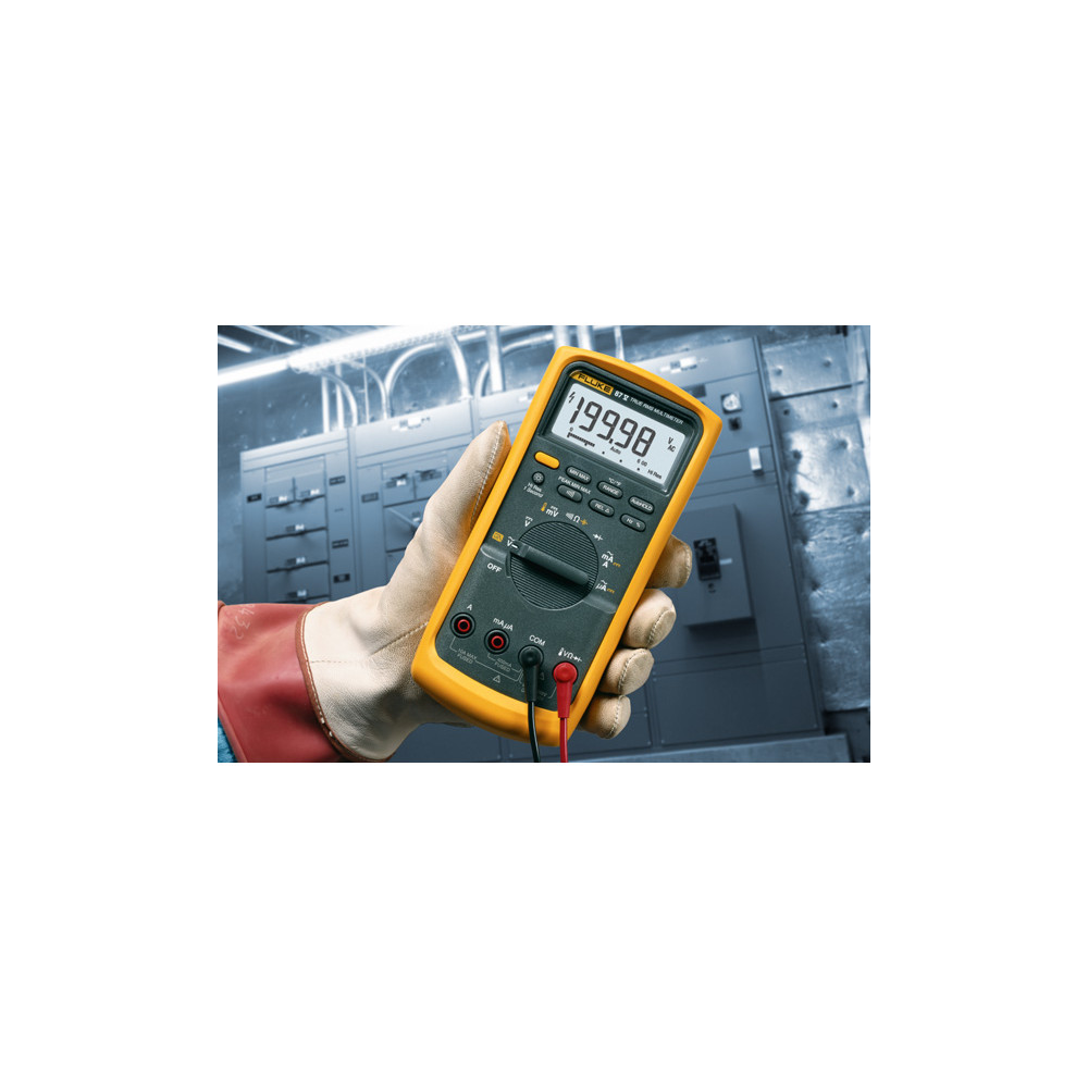 Produktbild för Fluke handmultimeter digital 3947858 CAT III 1000 V, CAT IV...