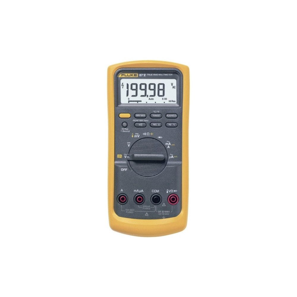 Produktbild för Fluke handmultimeter digital 3947858 CAT III 1000 V, CAT IV...