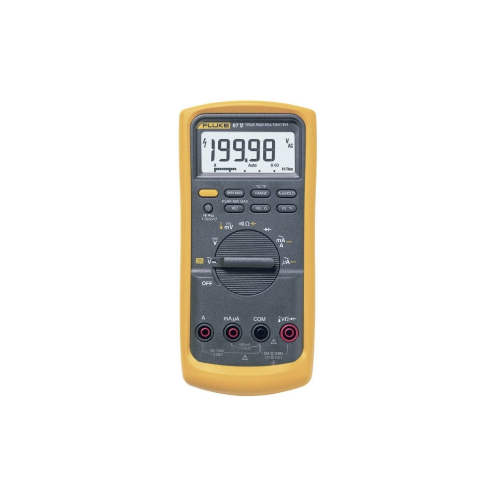 Produktbild för Fluke handmultimeter digital 3947858 CAT III 1000 V, CAT IV...
