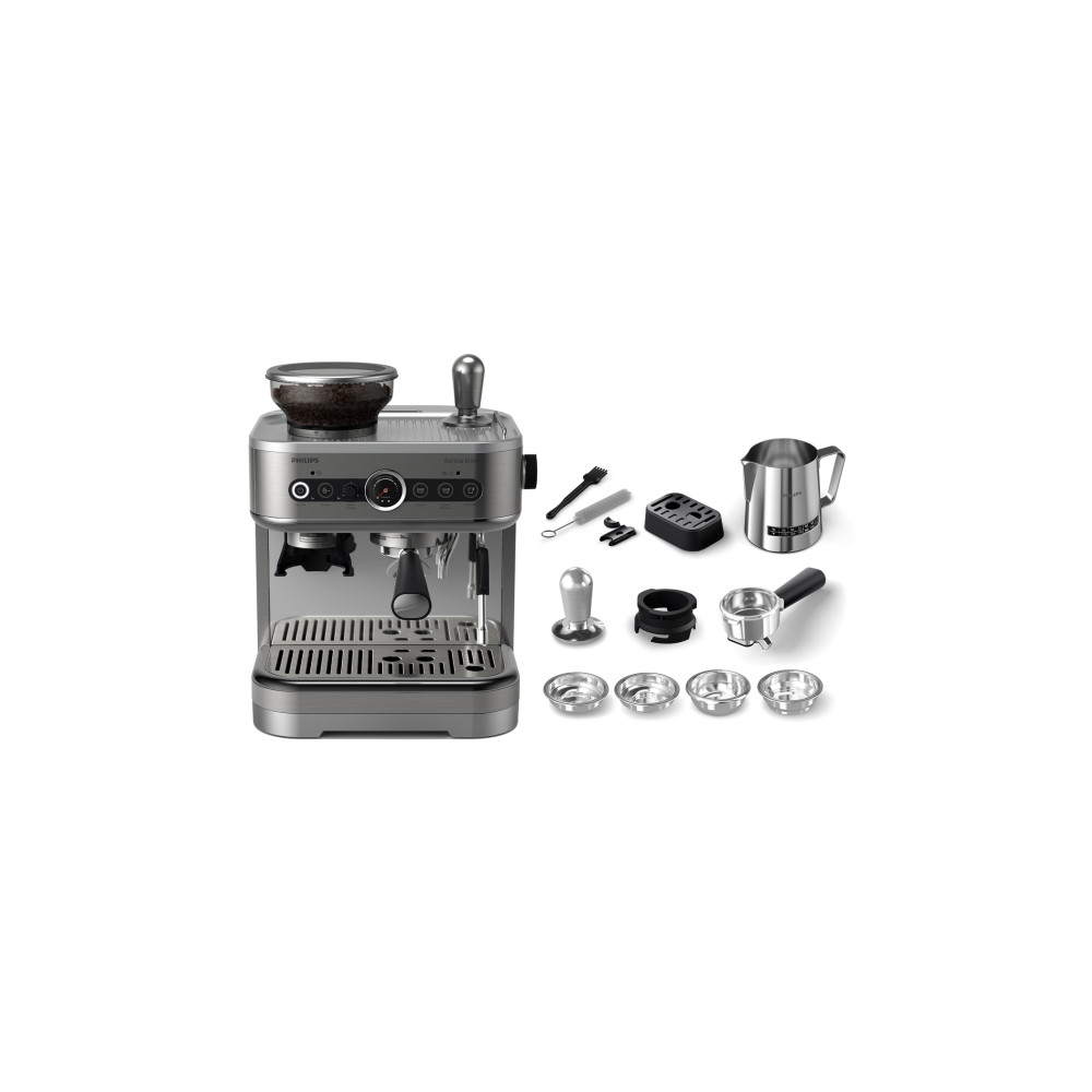 Produktbild för Philips PSA3218/01, Espressomaskin, 2,5 l, Kaffebönor, Inbyg...