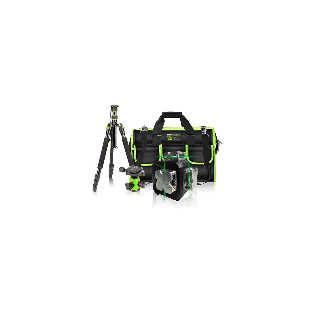 Produktbild för ELMA INSTRUMENTS Elma Laser X360-3 kit, linjelasersats med s...