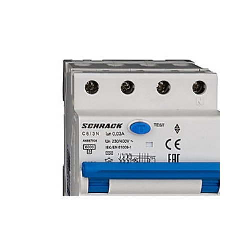 MTO ELECTRIC A/S Schrack Kombinationsrelä MCB/RCD 3P+N
