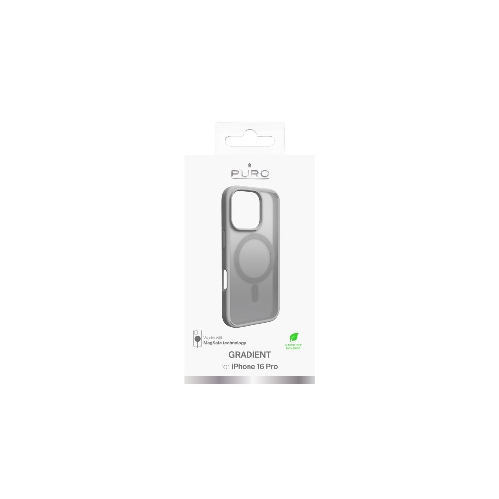 Produktbild för PURO PUIPC16P61GRADSIL, Mobilskal, Apple, iPhone 16 Pro, 16...
