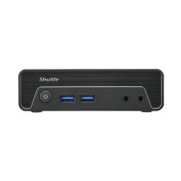 Produktbild för Shuttle XPC nano NE10N - mini-PC N-series N100 - 0 GB - ingen HDD