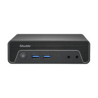 Produktbild för Shuttle XPC nano NE10N - mini-PC N-series N100 - 0 GB - ingen HDD