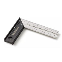 Produktbild för HULTAFORS Robust precisionsvinkel 20 cm med pulverlackerat a...