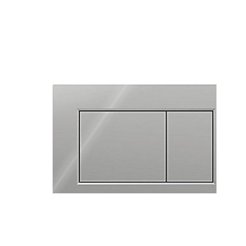 GEBERIT Geberit Sigma01 frontplatta för dubbelspolning kvadrat blank...