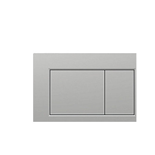 GEBERIT Geberit Sigma01 spolplatta – för dubbeldusch square matt kro...