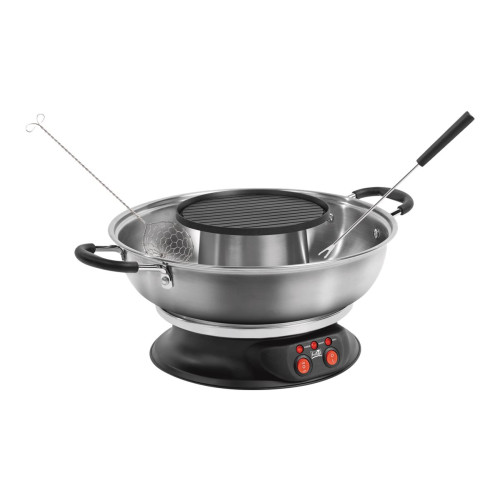 Fritel FRITEL FG 2970 - fonduegryta / grill - rostfritt stål svart