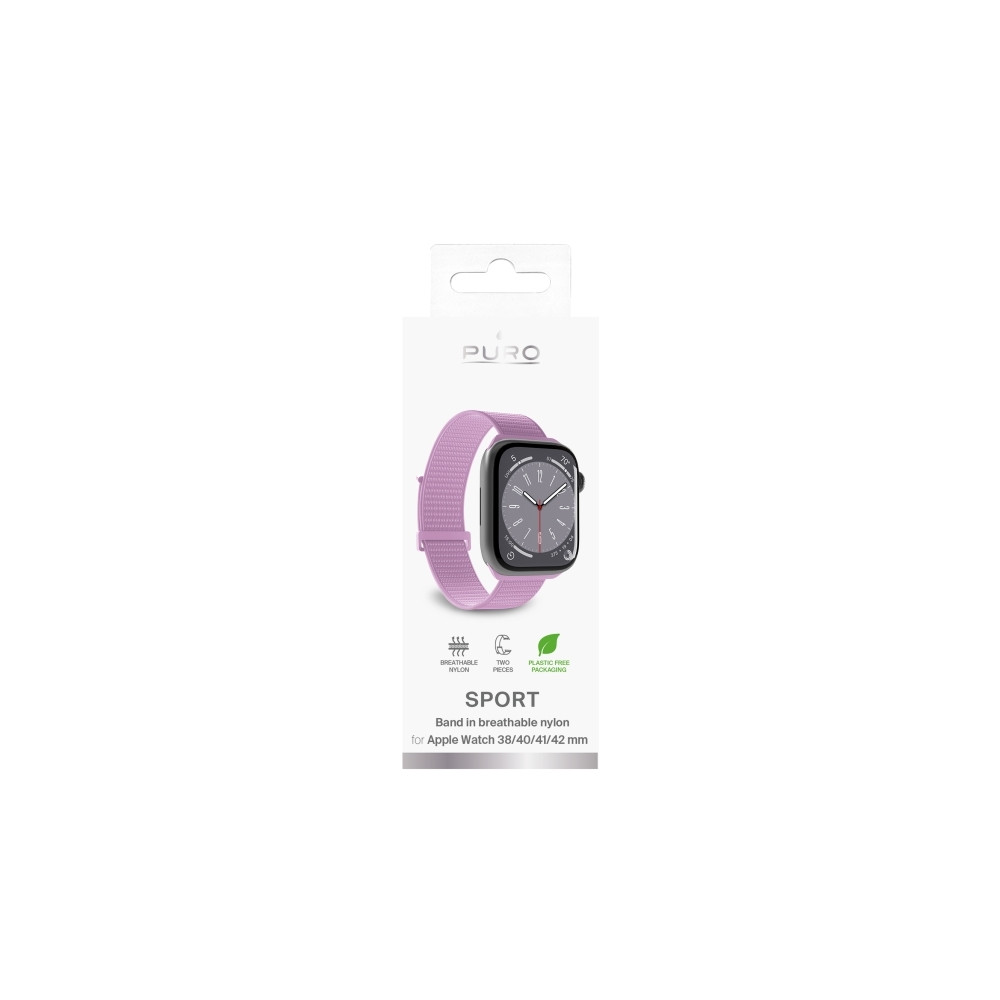 Produktbild för PURO SPORT, Klockarmband, Apple, Apple Watch 38/40/41mm, Nyl...