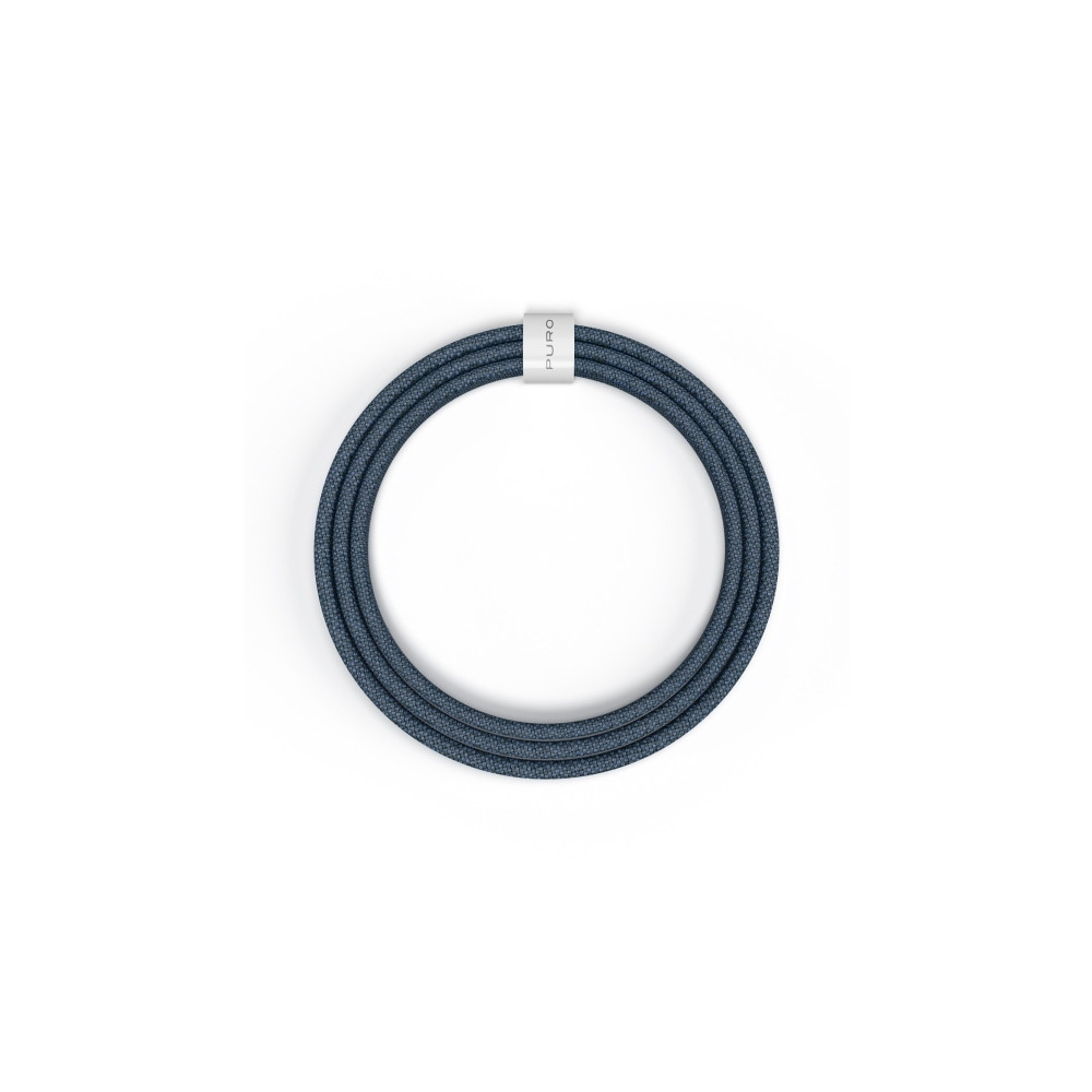 Produktbild för PURO PUCCCFABK415MTDKBLUE, 1,5 m, USB C, USB C, USB 2.0, 0,4...