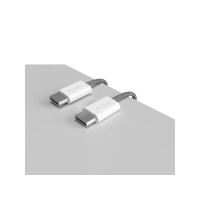 Produktbild för PURO PUCCCFABK415MTDKGREY, 1,5 m, USB C, USB C, USB 2.0, 0,4...