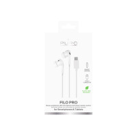 Produktbild för PURO PUIPHF31USBCWHI, Sladdansluten, Samtal/musik, 11g, Head...