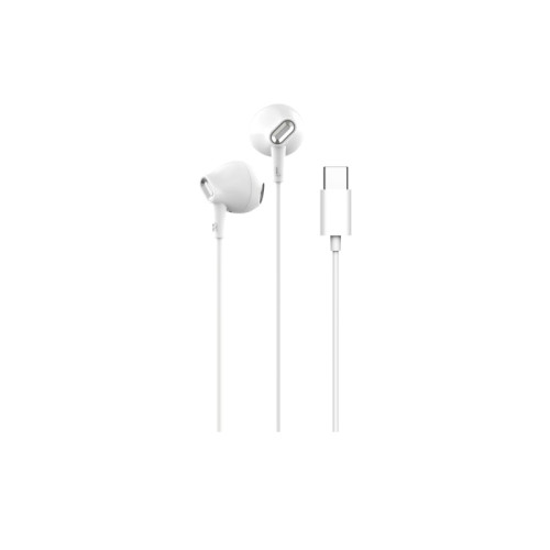 PURO PURO PUIPHF34USBCWHI, Sladdansluten, Samtal/musik, 20g, Head...