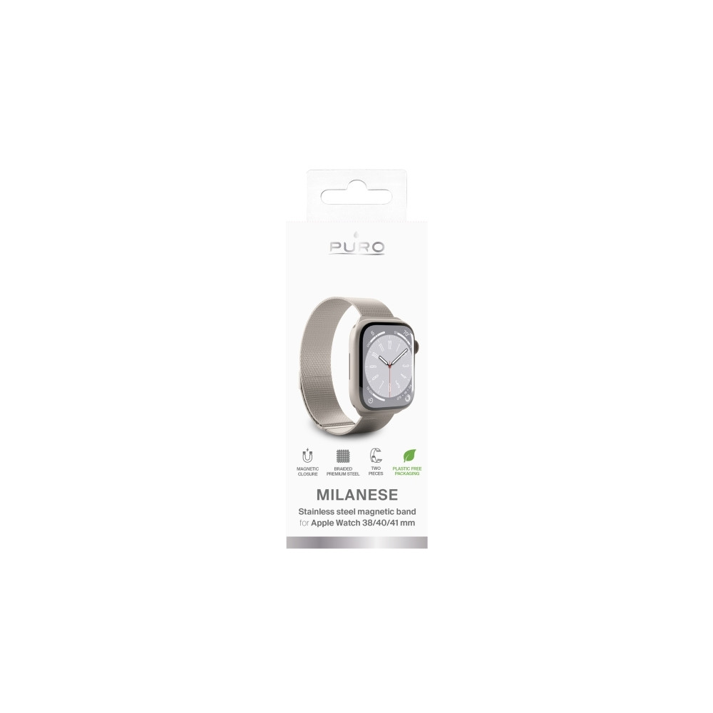 Produktbild för PURO PUMILAW40CHMP, Klockarmband, Apple, Watch 38/40/41 mm,...