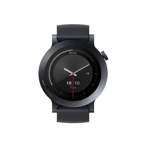 Nothing CMF Watch 3 Pro - metall - smart klocka med rem - mörkgrå