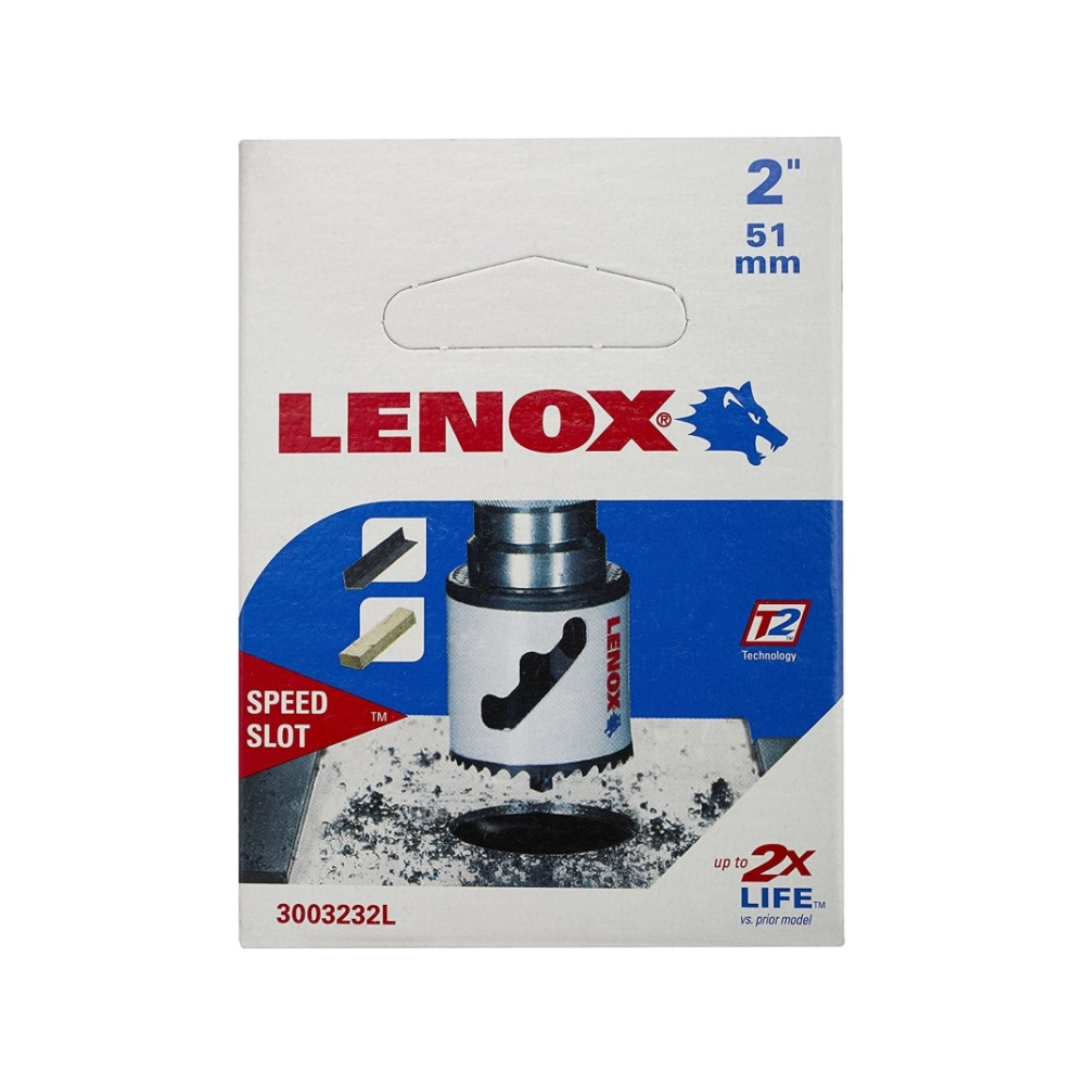 Produktbild för Hålsåg BI-METAL T3 51 mm – Lenox Bi-Metal Speed Slot hålsåg...