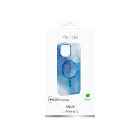 Produktbild för PURO PUIPC1561AQUALBLUE, Mobilskal, Apple, iPhone 15, 15,5 c...