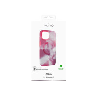 Produktbild för PURO PUIPC1561AQUAROSE, Mobilskal, Apple, iPhone 15, 15,5 cm...