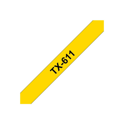 Brother Brother TX611 - bandlaminat - 1 kassett(er) - Rulle (0,6 cm x 15,2 m)