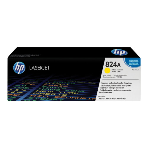 HP HP 824A - gul - original - LaserJet - tonerkassett (CB382A)