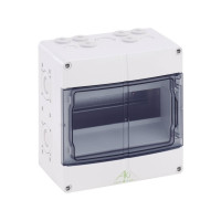 Produktbild för SPELSBERG gruppcentral AKI 09, 9 moduler BxHxD: 200x200x122m...