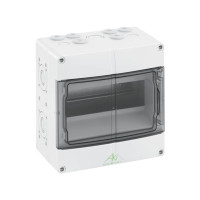 Produktbild för SPELSBERG gruppcentral AKI 09, 9 moduler BxHxD: 200x200x122m...