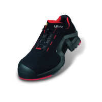 Produktbild för Uvex 85162, Unisex, Vuxen, Säkerhetsskor, Svart, Röd, ESD, S...