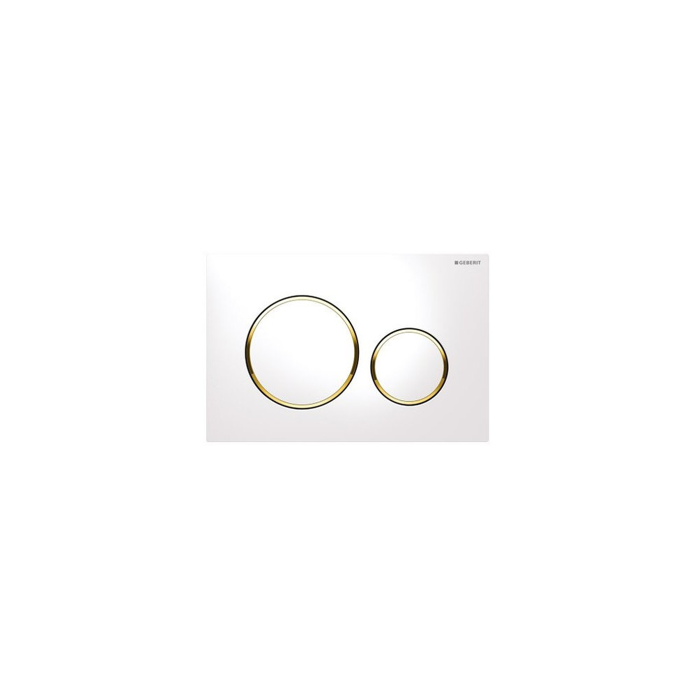 Produktbild för Geberit 115.882.KK.1, Spolplatta, Vit, Geberit, 246 mm, 12 m...