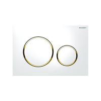 Produktbild för Geberit 115.882.KK.1, Spolplatta, Vit, Geberit, 246 mm, 12 m...