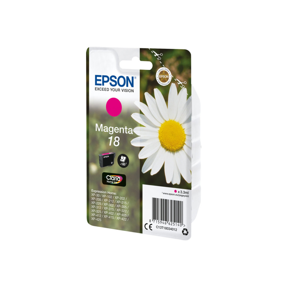 Produktbild för Epson 18 - magenta - original - bläckpatron