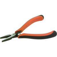 Produktbild för Bahco Elektroniktång, flacktång, Plattång, 8,6 mm, 2,5 cm, 7...