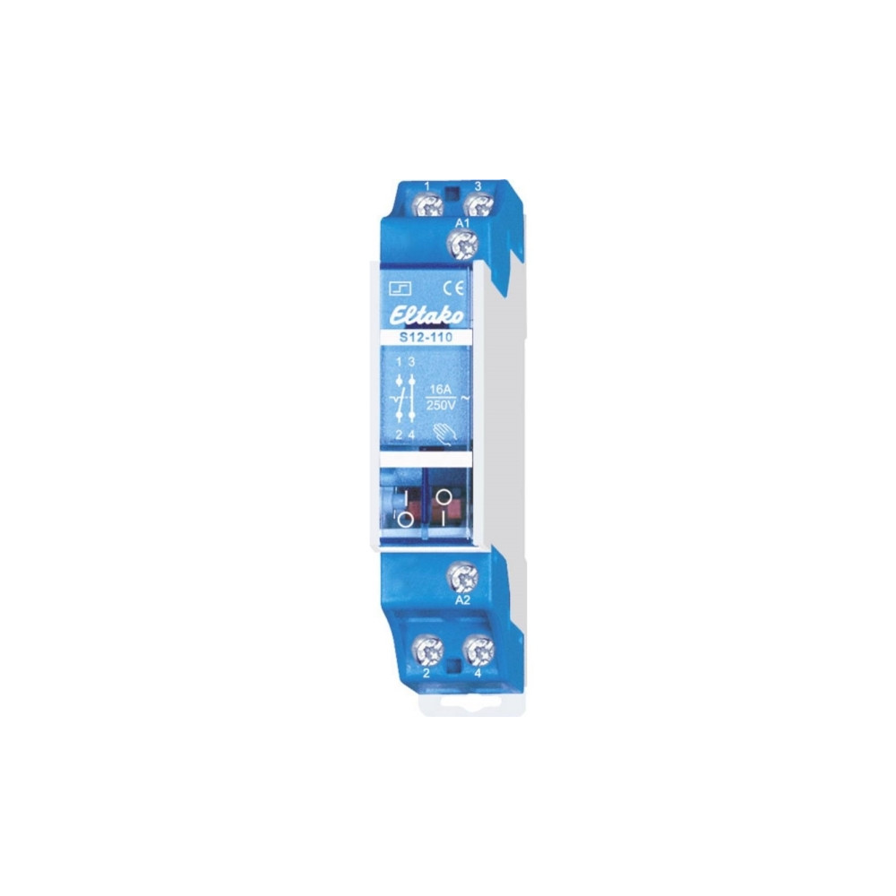 Produktbild för Eltako elektronisk impulsschalter för serie 1S1Ö 16A S12-110...