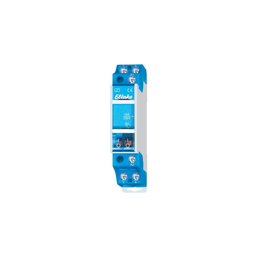 Produktbild för Eltako 21200030, Roterande brytare, 1P, Blå, 230 V, 16 A, 18...