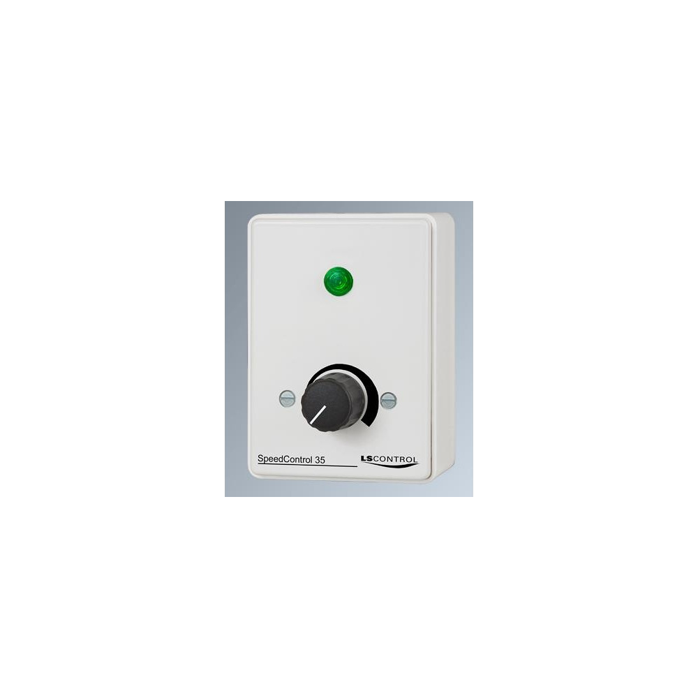 Produktbild för LS CONTROL-regulator ES15 / SpeedControl 35 WE, vit, 3,5A ma...
