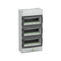 Produktbild för SPELSBERG Grupptavla AK 42, 3x14 moduler HxBxD: 600x315x155...