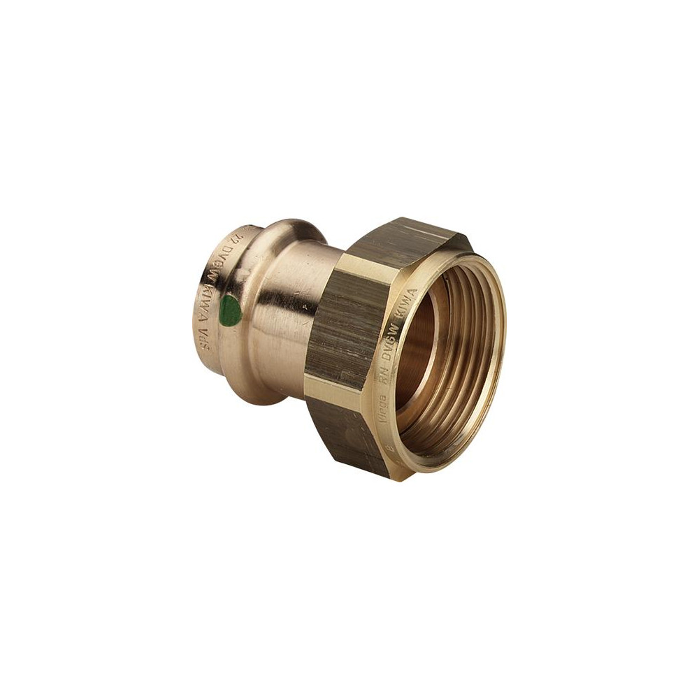 Produktbild för VIEGA Sanpress presskoppling 1"x22 mm rödmässing, SC-Contur...