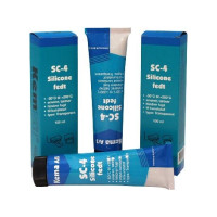 Produktbild för ITW Siliconefedt SC-4 100 gram rörmörer, tätner och beskytte...