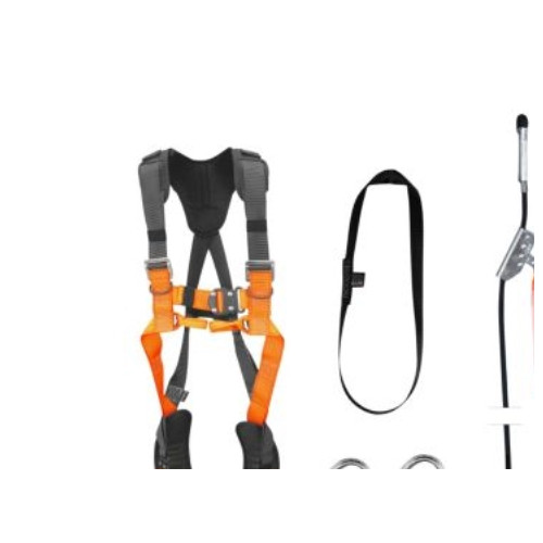 OTTO SCHACHNER FallSafe Basic fallskyddsats med 3 fallskyddslinor, 20 m rep