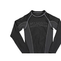 Produktbild för MASCOT 50561-940-09, Undertröja, Svart, 1 styck, Unisex, Mon...