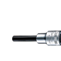 Produktbild för STAHLWILLE 3054/6, Hylssats, 1/2", Metrisk, 5 huvuden, 6 mm,...