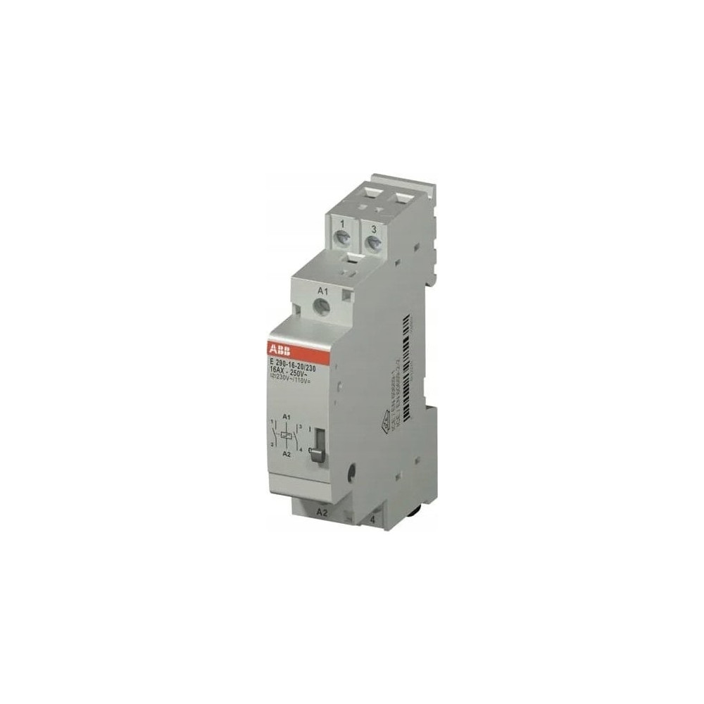 Produktbild för ABB E290-16-20/230, Grå, 250 V, 50 hz, 110-230 V, 16 A, 18 x...