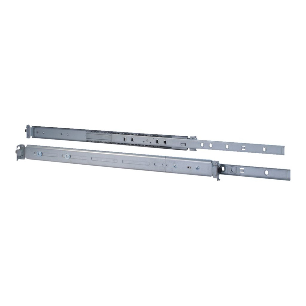 Produktbild för Inter-Tech 18" Telescopic rail - sats med stativskenor - 1U